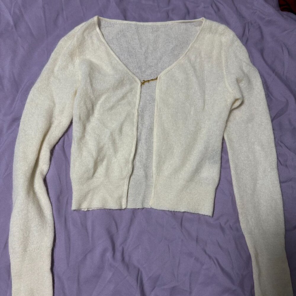 Jacquemus White Sweater Size 40